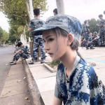 军训小姐姐文案说说,青春风采，汗水铸就
